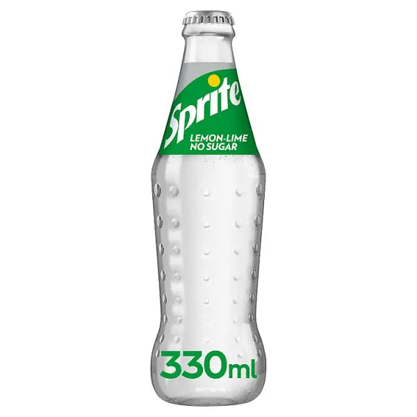 Sprite zero 24 x 330ml Glass Bottle Sprite