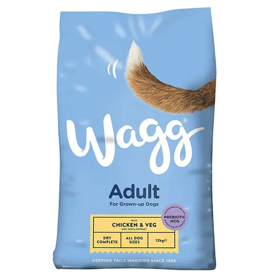 Wagg Adult Dog Complete Chicken with Veg & Tasty Gravy 12kg Wagg