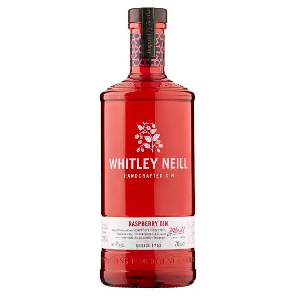 Whitley Neill Raspberry Gin 70cl Whitley Neill