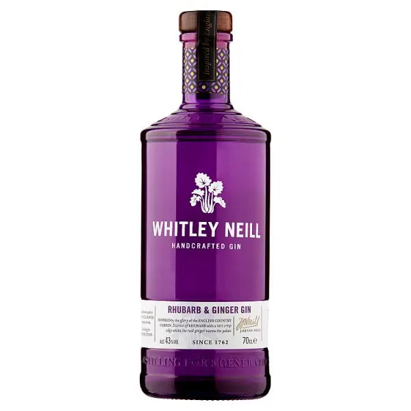 Whitley Neill Rhubarb & Ginger Gin 70cl Whitley Neill