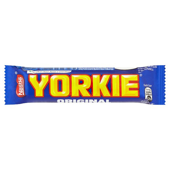 Yorkie Milk Chocolate Bar 46g, Case of 24 Yorkie
