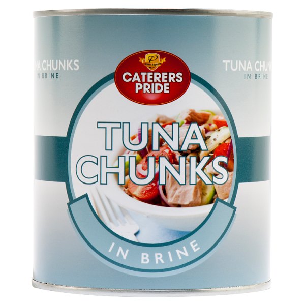 Caterers Pride Tuna Chunks in Brine 400g, Case of 6 Caterers Pride