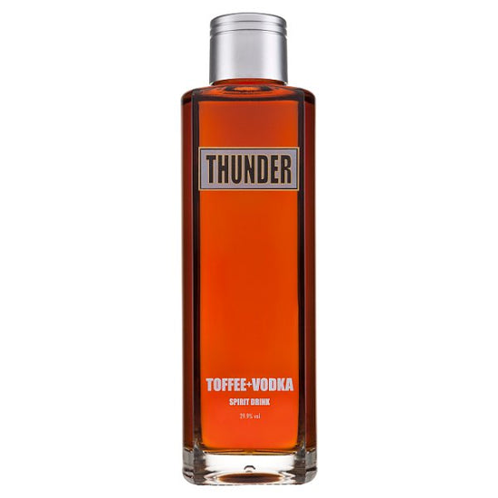 Thunder Toffee Vodka 70cl, Case of 6 Thunder