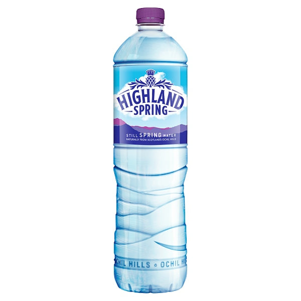 Highland Spring Still Spring Water 1.5Litre, Case of 12 Highland Spring