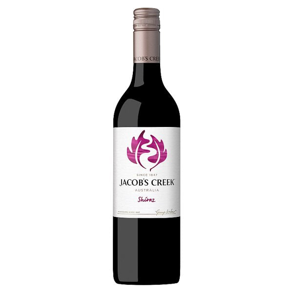 Jacob's Creek Shiraz Red Wine 75cl, Case of 6 Jacob's Creek