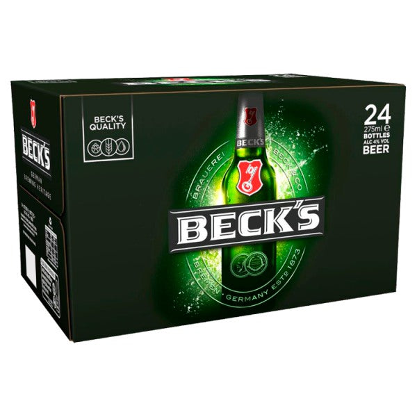 Beck'S Beer 24 x 275ml, Case of 24 Beck's
