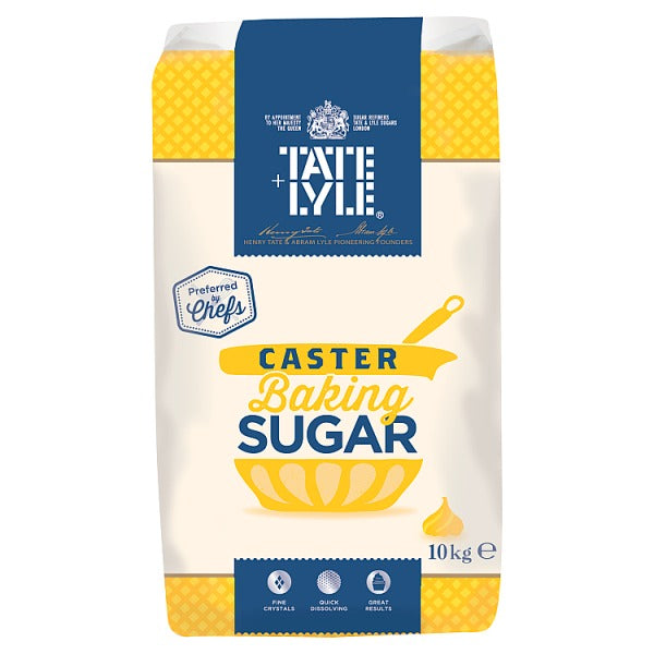 Tate & Lyle Caster Sugar 10kg British Hypermarket-uk Tate & Lyle