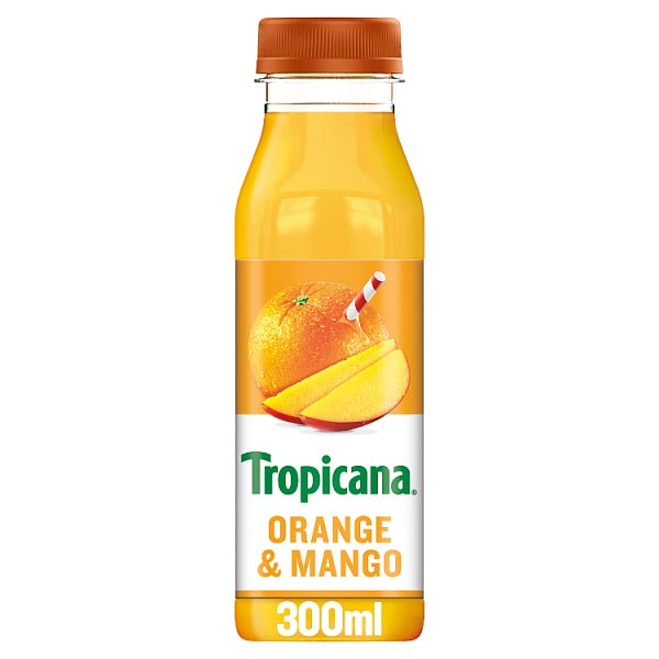 Tropicana Orange & Mango Juice 300ml, Case of 8 British Hypermarket-uk Tropicana