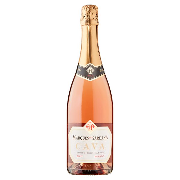 Marques de la Sardana Cava Brut Rosado 75cl, Case of 6 Marques de la Sardana