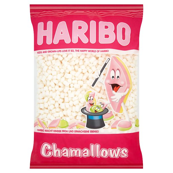 Haribo Chamallows Minis Catering 1kg, Case of 8 Haribo