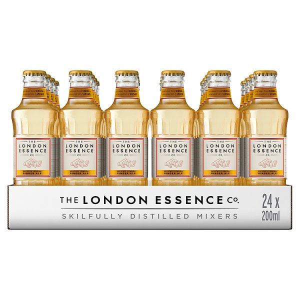 London Essence Co. Delicate London Ginger Ale 200ml, Case of 24 The London Essence Co.