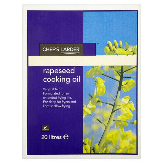 Chef's Larder Rapeseed Cooking Oil 20 Litres Chef's Larder