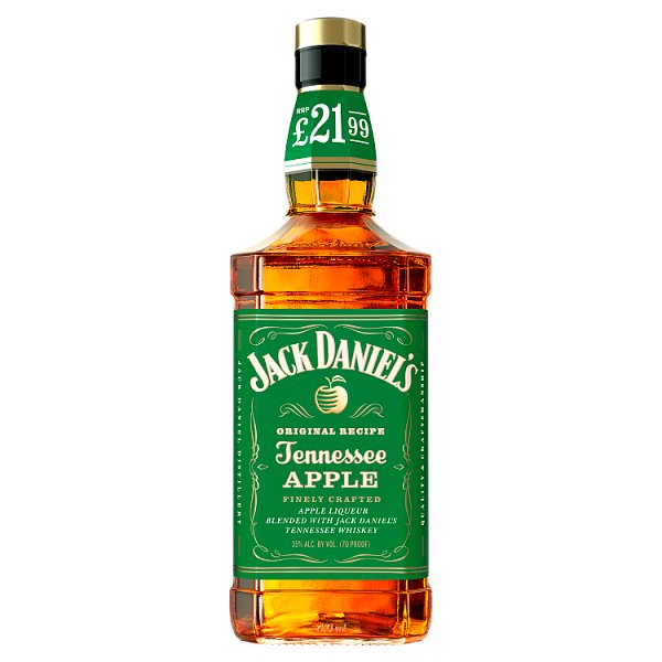 Jack Daniel's Tennessee Whiskey Blended with Apple Liqueur 70 cL [PM £21.99 ], Case of 6 Jack Daniel'S