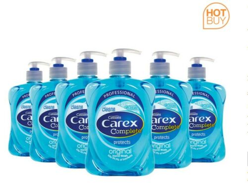 Carex Complete Original Antibacterial Hand Wash 500ml. case of 6 Carex