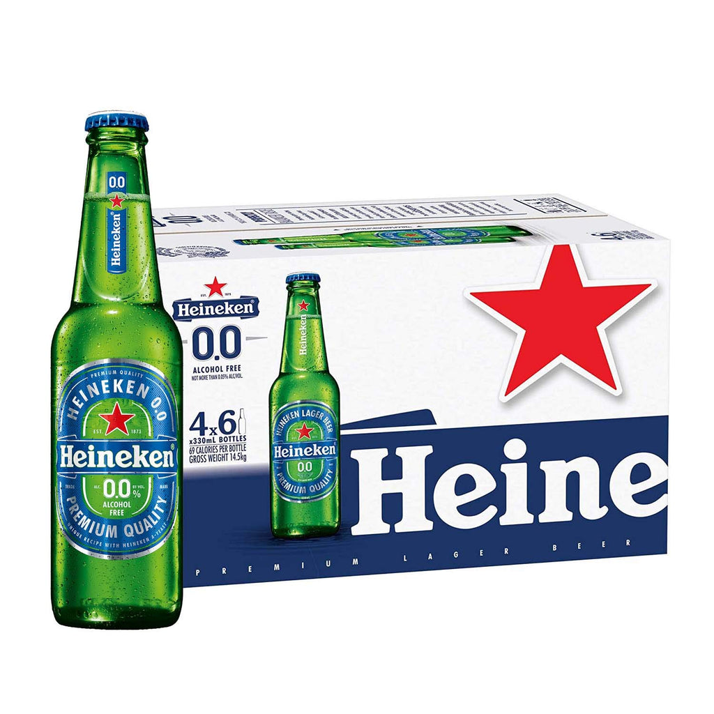Heineken 0 Alcohol Free Beer 330ml