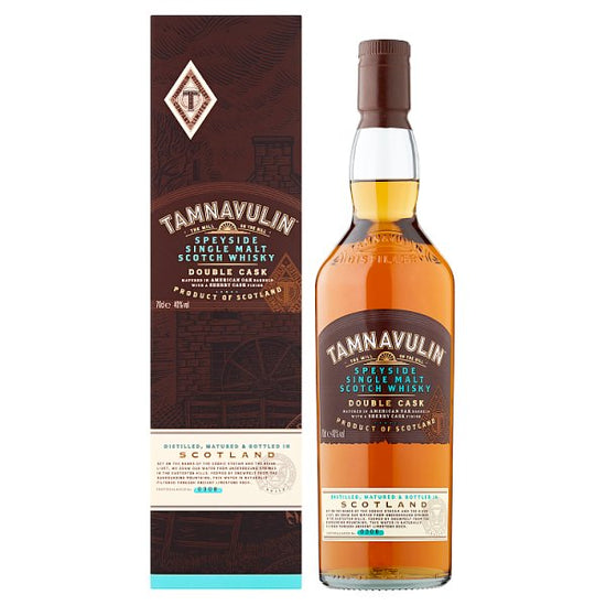 Tamnavulin Speyside Single Malt Scotch Whisky Double Cask 70cl British Hypermarket-uk Tamnavulin