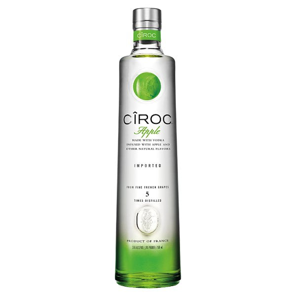 Cîroc Apple Flavoured Vodka 70cl, Case of 6 Cîroc