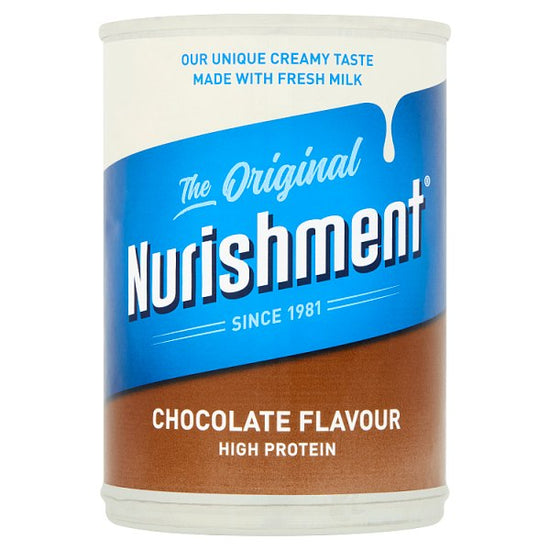 Nurishment Original Chocolate Flavour 400g, Case of 12 Nurishment