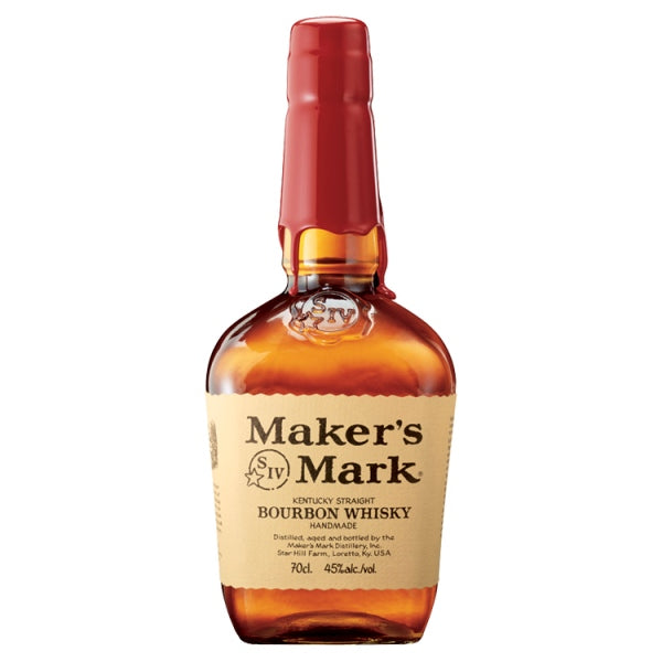 Maker's Mark Kentucky Straight Bourbon Whisky 70cl, Case of 6 Maker's Mark