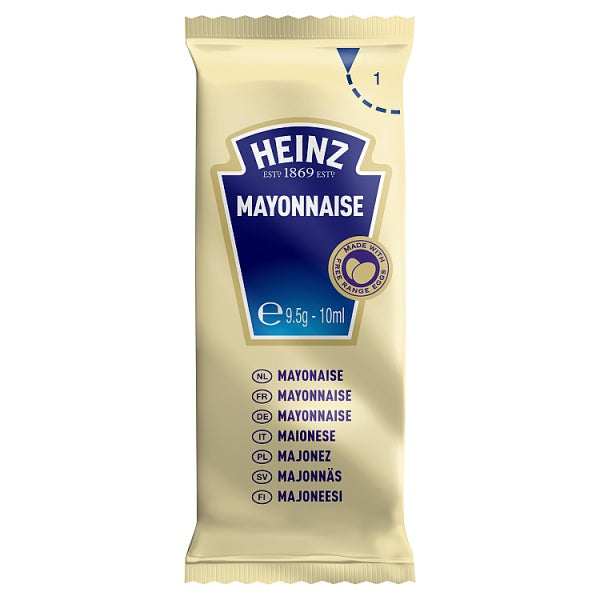 Heinz Mayonnaise Sachets 200 x 9.5g Heinz