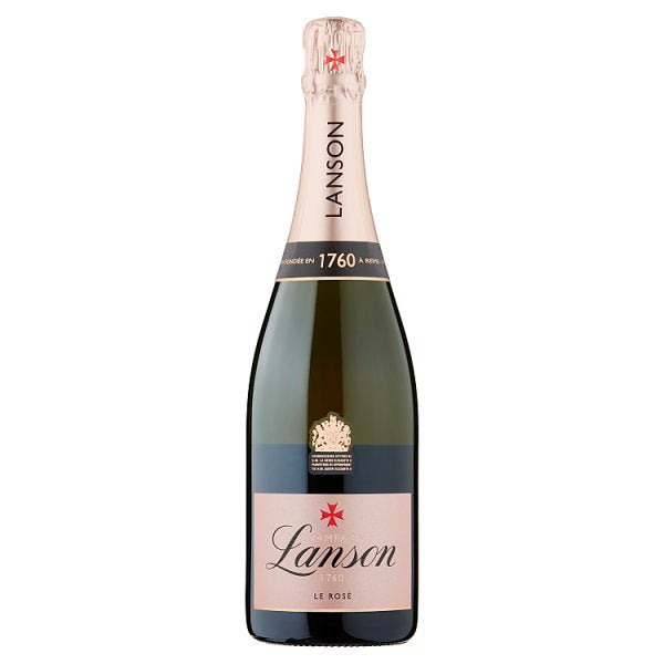 Lanson Rose Champagne 750ml, Case of 6 Lanson