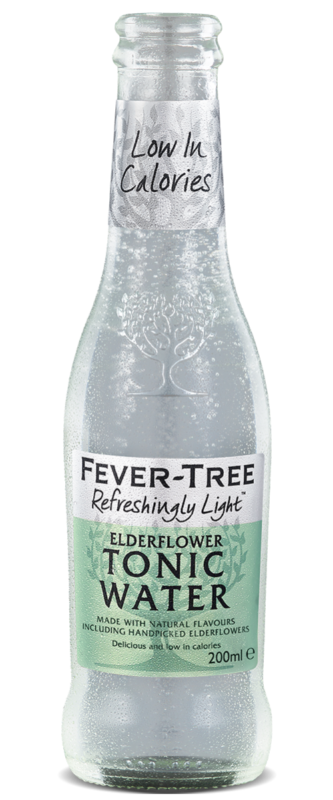 Fever-Tree Refreshingly Light Elderflower Tonic Water 24 x 200ml Fever-Tree