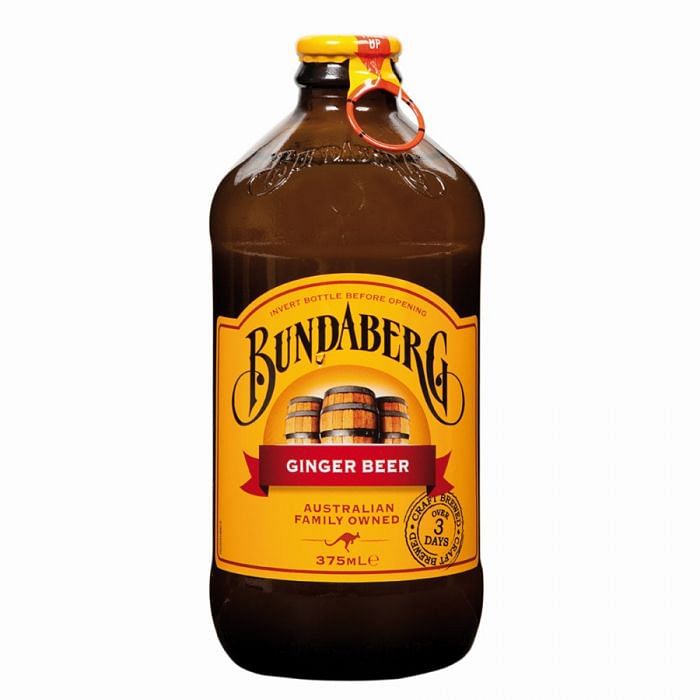Bundaberg Ginger Beer 375ml x 12 Glass Bottle Bundaberg