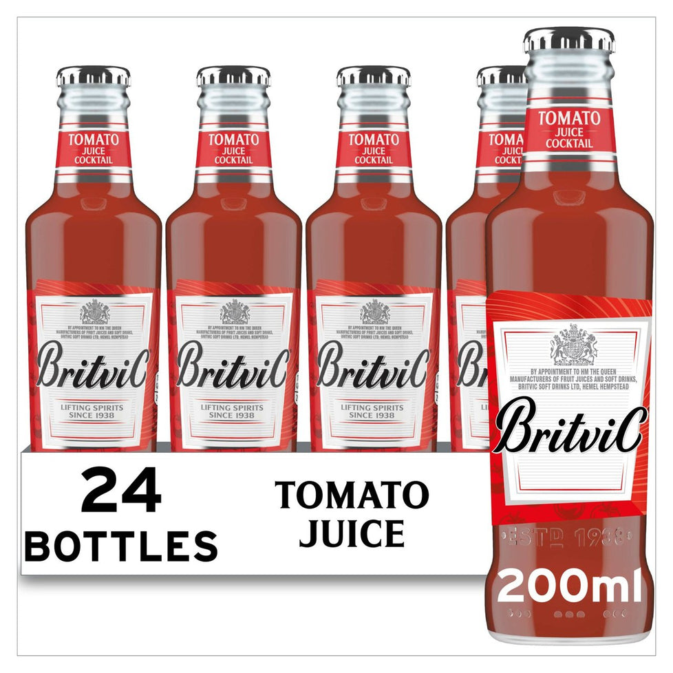 Britvic Tomato Juice  Cocktail 200ml, case of 24 Britvic