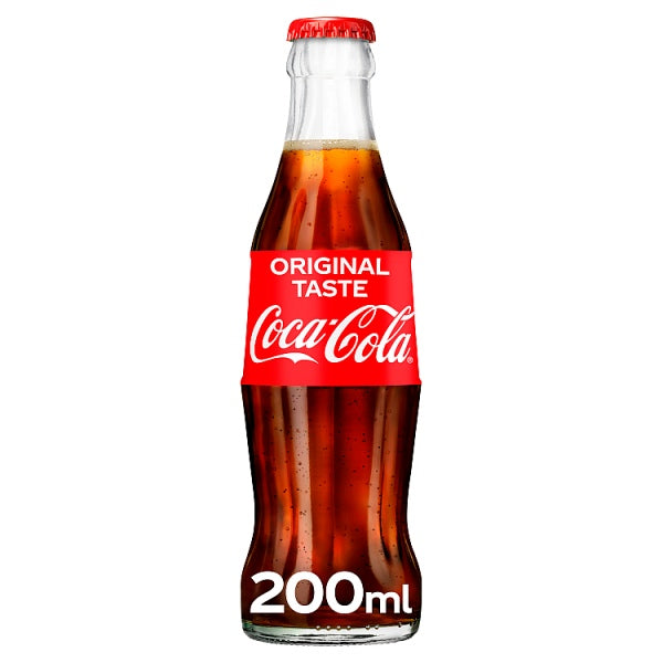 Coca-Cola Original Taste 24 x 200ml Glass Bottle Coca-Cola