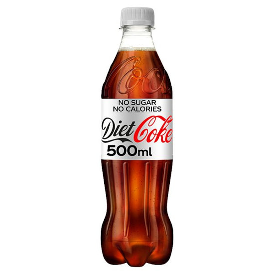 Diet Coke 500ml, Case of 24 PM British Hypermarket-uk Diet Coke