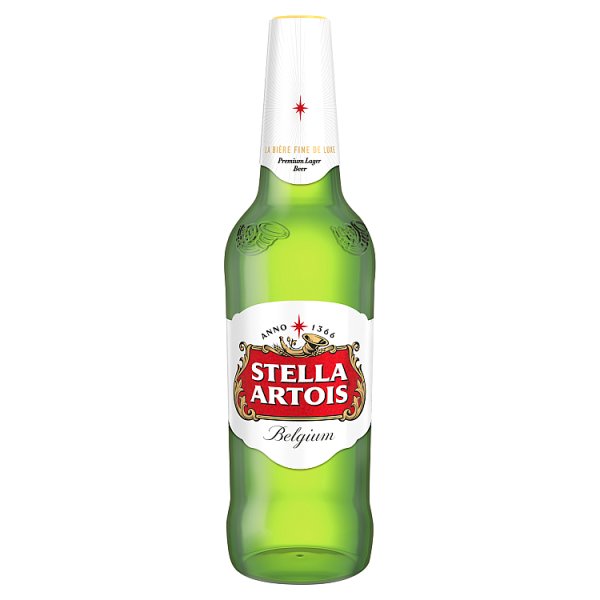 Stella Artois Belgium Premium Lager Beer 660ml, Case of 12 British Hypermarket-uk Stella Artois