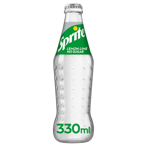 Sprite zero 24 x 330ml Glass Bottle Sprite