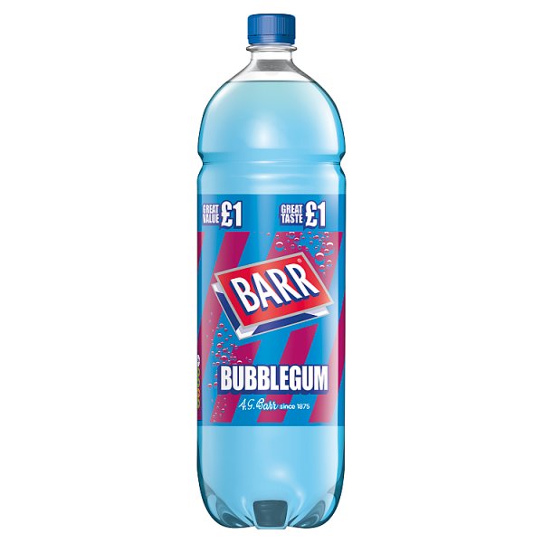Barr Bubblegum 2L Bottle £1.19 or 2 for £2 [PM £1.19 2 for £2.00 ] Case of 6 Barr