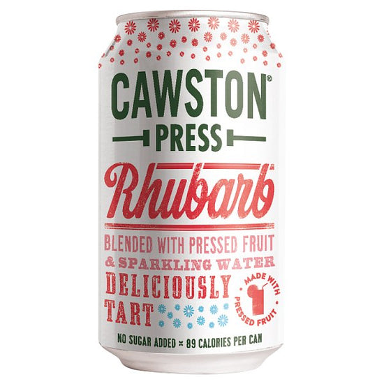Cawston Press Sparkling Rhubarb 330ml, Case of 24 Cawston Press