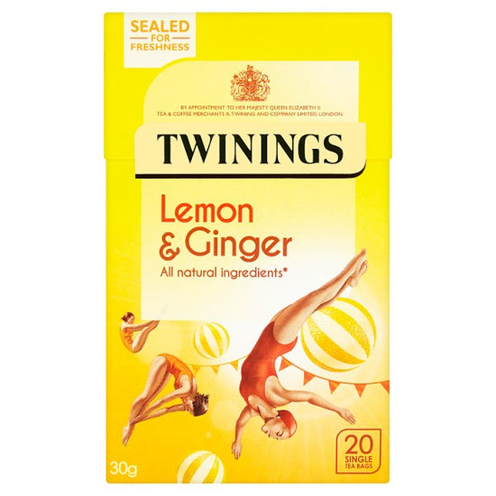 Twinings Herbal I Lem/Ginge, Case of 4 British Hypermarket-uk Twinings