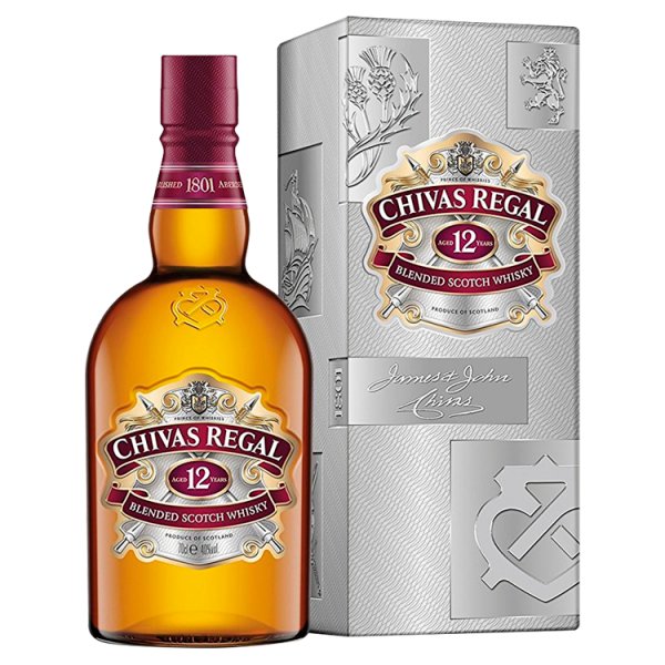 Chivas Regal 12 Year Old Blended Scotch Whisky 70cl Chivas Regal