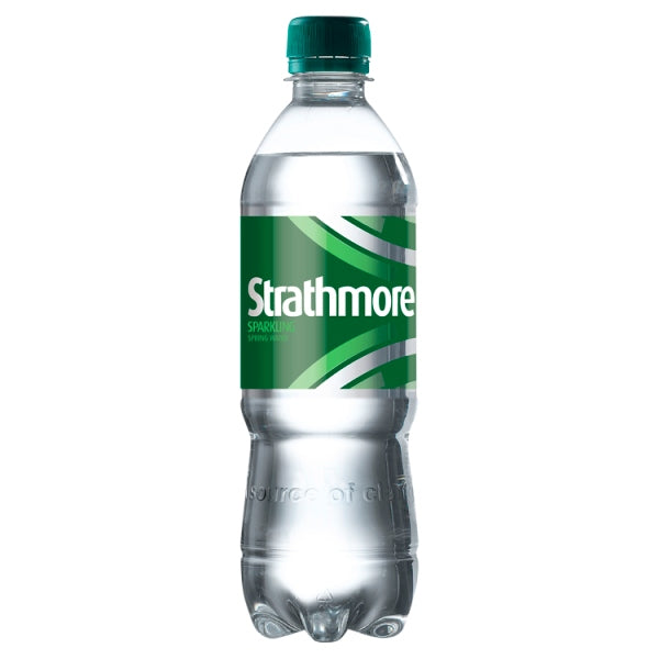 Strathmore Sparkling Spring Water 500ml Bottle, Case of 24 Strathmore