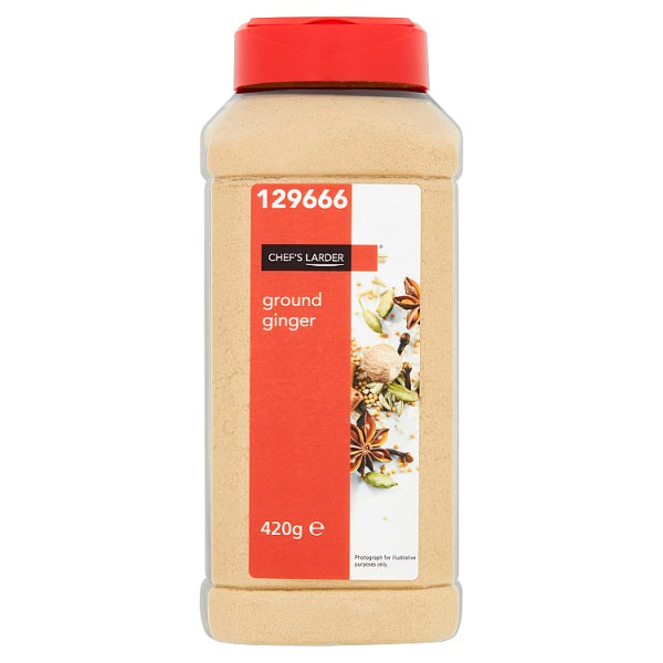 Chef's Larder Ground Ginger 420g, Case of 6 Chef's Larder