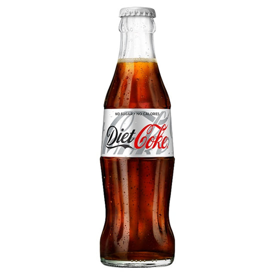 Diet Coke Glass 200ml x 24 Diet Coke