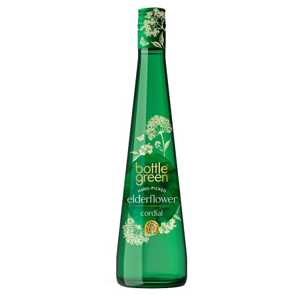 Bottle Green Hand-Picked Elderflower Cordial 500ml, case of 6 Bottlegreen