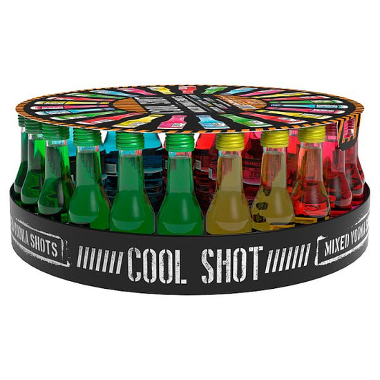 Cool Shot Mixed Vodka Shots 61 x 20ml Cool Shot