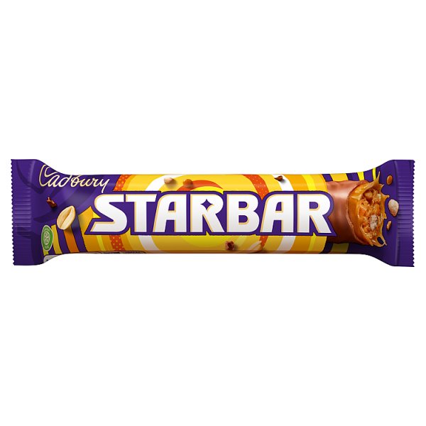 Cadbury Starbar Chocolate Bar 49g, Case of 32 Cadbury
