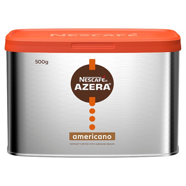 Nescafe Azera Americano Instant Coffee with Ground Beans 500g Nescafe