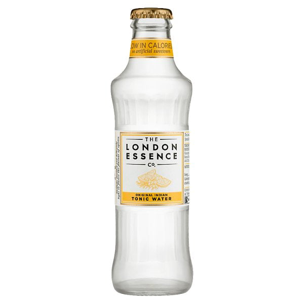 London Essence Original Indian Tonic Water 200ml, Case of 24 The London Essence Co.