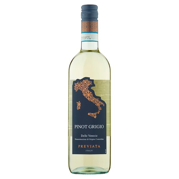 Previata Pinot Grigio Delle Venezie DOC 75cl, Case of 6 Previata