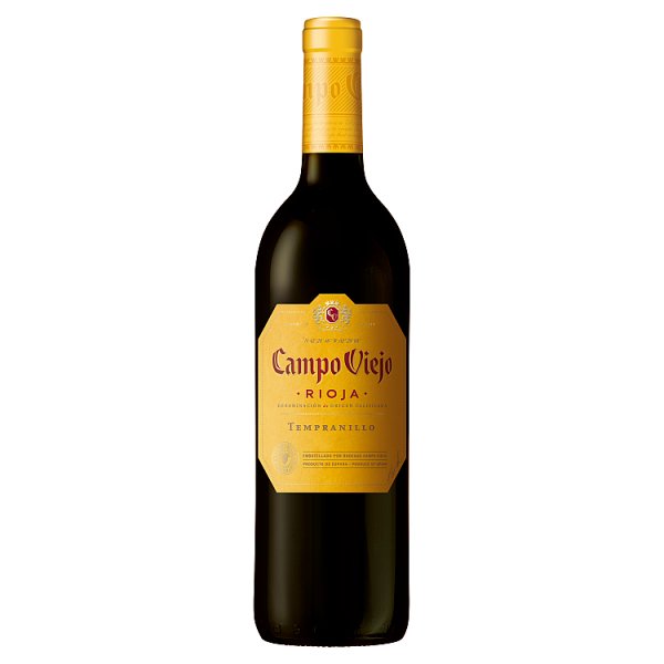 Campo Viejo Rioja Tempranillo Red Wine 75cl, Case of 6 Campo Viejo