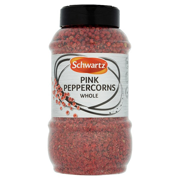 Schwartz Pink Peppercorns Whole 220g, Case of 6 British Hypermarket-uk Schwartz