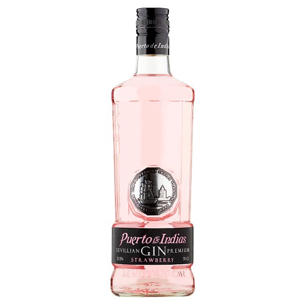 Puerto de Indias Strawberry Sevillian Gin Premium 70cl Puerto de Indias
