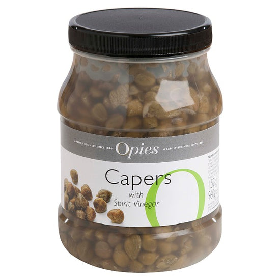 Opies Capers in Vinegar 1.52kg, Case of 2 Opies