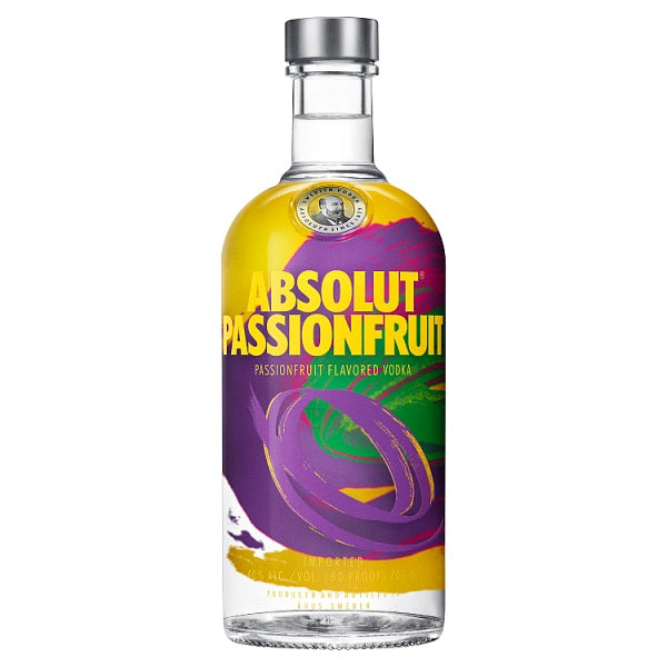 Absolut Passionfruit Flavoured Vodka 70cl Absolut